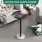 Small Spaces Pedestal Side Table for Sofa Couch Chair Patio